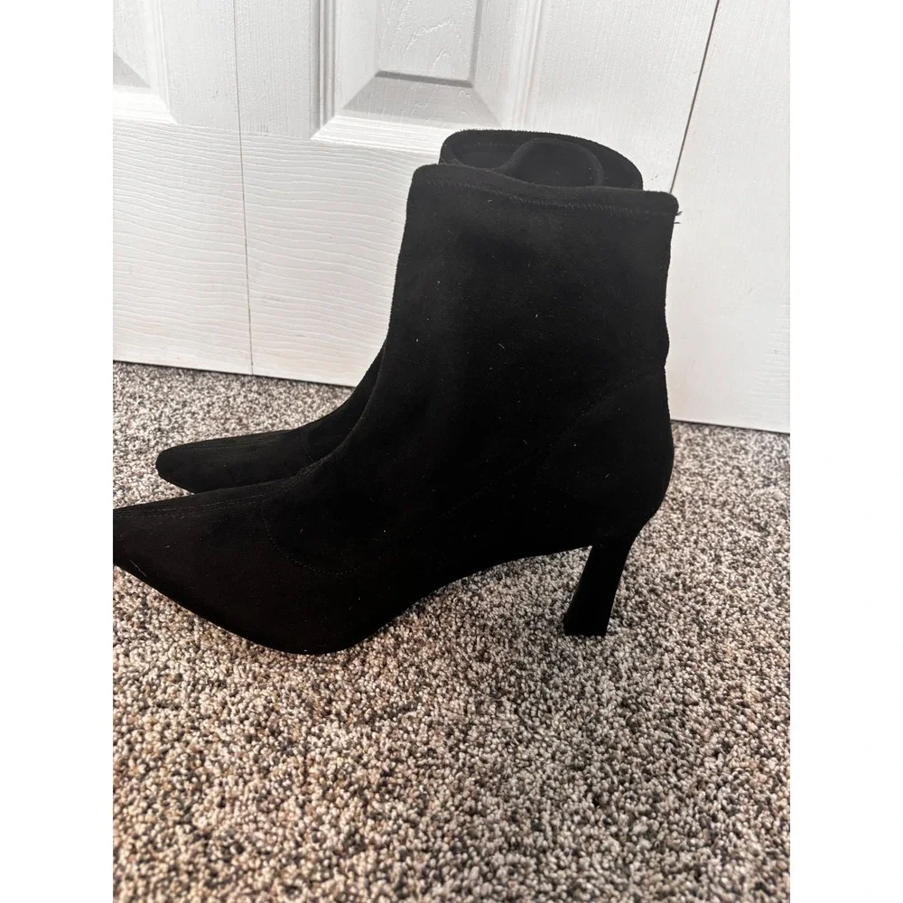 Charles by Charles David Women's Pointed Toe Heeled Sock Bootie Ankle Boots NWOB